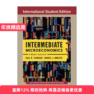 英文原版 Intermediate Microeconomics A Modern Approach 微观经济学 现代观点 第十版 谷歌首席经济学家哈尔?R.范里安 英文版