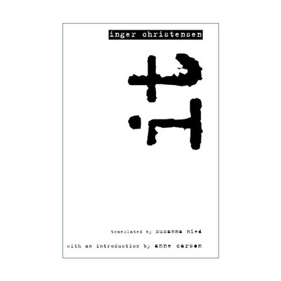 英文原版 it 它 诗歌 丹麦女诗人英格·克里斯滕森Inger Christensen 英文版 进口英语原版书籍