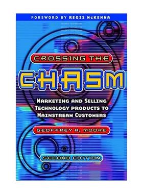 英文原版 Crossing the Chasm 跨越鸿沟 颠覆性产品营销指南 英文版 进口英语原版书籍