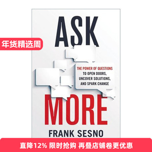 Ask More 提问的力量 平装进口原版英文书籍