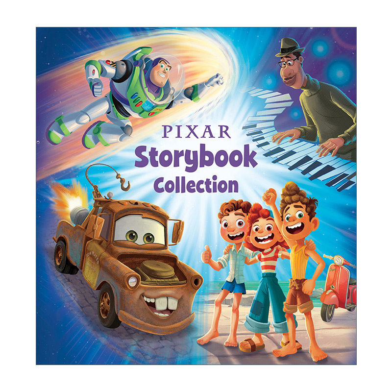 Pixar Storybook Collection 迪士尼18个皮克斯故事合集 250多幅插图 精装进口原版英文书籍