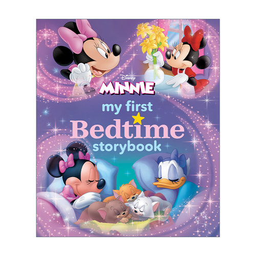 英文原版 My First Minnie Mouse Bedtime Storybook 迪士尼睡前故事系列 米妮老鼠六个故事合集 精装 英文版 进口英语原版书籍