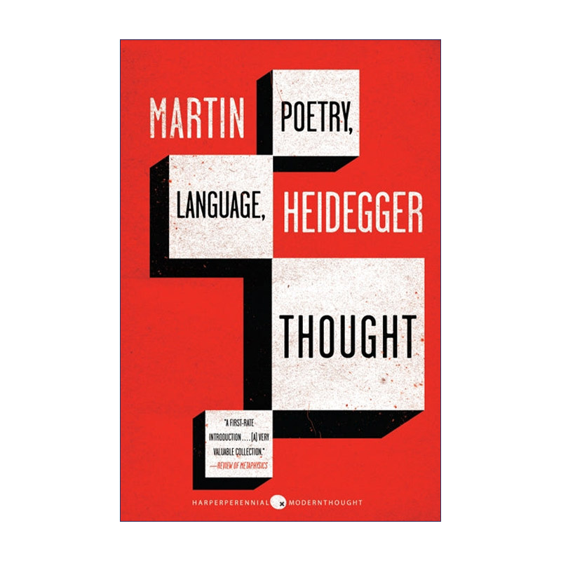 Poetry, Language, Thought 诗歌 语言和思想 马丁海德格尔进口原版英文书籍