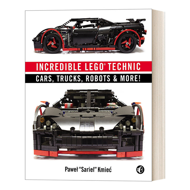 英文原版 Incredible LEGO Technic 不可思议的乐高技术 汽车 卡车 机器人等等 乐高搭建技巧指南 英文版 进口英语原版书籍