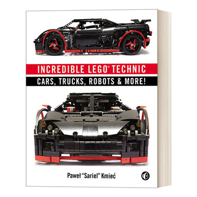 英文原版 Incredible LEGO Technic 不可思议的乐高技术 汽车 卡车 机器人等等 乐高搭建技巧指南 英文版 进口英语原版书籍