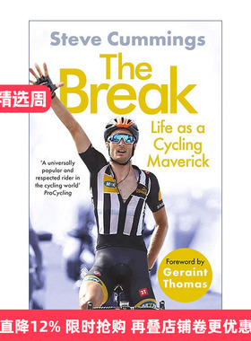 英文原版 The Break 突破自我 环法自行车赛车手Steve Cummings自传 纪录片逆风飞驰 英文版 进口英语原版书籍