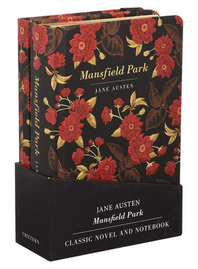 英文原版 Mansfield Park Gift Pack 曼菲尔德庄园 书+笔记本 复古经典系列 英文版 Chiltern Pack 进口英语原版书籍