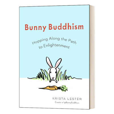 英文原版 Bunny Buddhism Hopping Along the Path to Enlightenment 兔子佛教 在开悟之路上跳跃 英文版 进口英语原版书籍