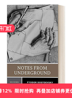 英文原版 Notes from Underground 地下室手记 第二版 陀思妥耶夫斯基 诺顿文学解读系列Norton Critical Edition 英文版 进口书籍
