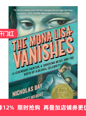 英文原版 The Mona Lisa Vanishes 蒙娜丽莎的消失 波士顿全球报号角书奖 儿童历史科普百科 达芬奇 精装 英文版 进口英语原版书籍
