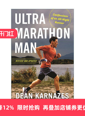 英文原版 Ultramarathon Man 跑超马的人 美国长跑选手迪恩·卡纳泽斯 现代阿甘 英文版 进口英语原版书籍