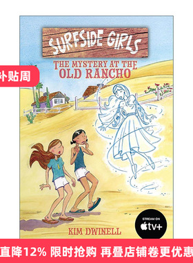 英文原版 Surfside Girls 02 The Mystery at the Old Rancho 冲浪女孩系列2 老牧场之谜 推理冒险漫画 英文版 进口英语原版书籍