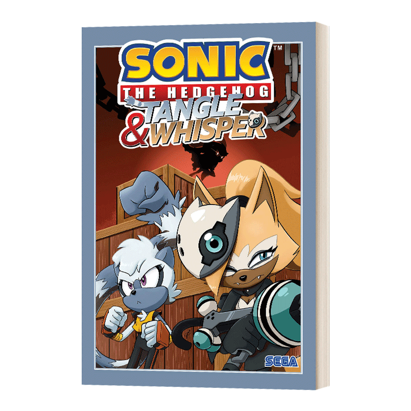 Sonic Tangle & Whisper 刺猬索尼克进口原版英文书籍