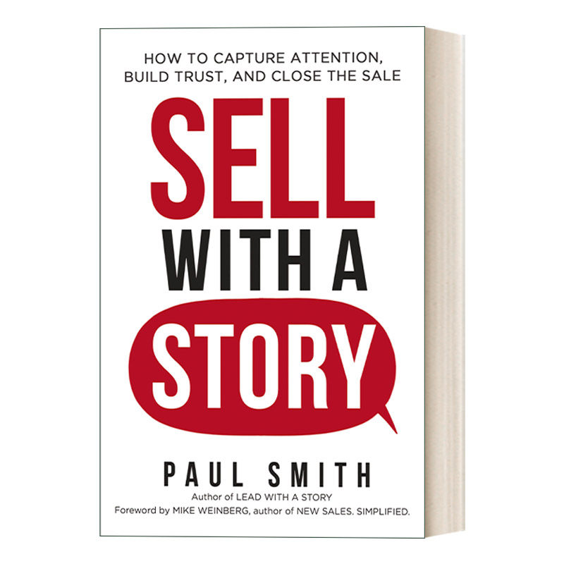 Sell with a Story 销售就是卖故事进口原版英文书籍