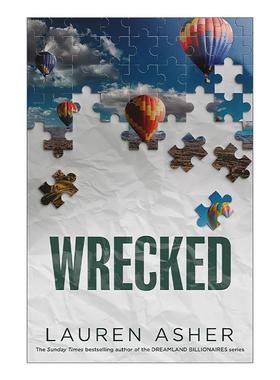 英文原版 Wrecked 污浊空气系列3 毁灭 F1赛车浪漫故事 英文版 进口英语原版书籍