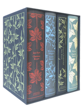 勃朗特姐妹作品4册精装 The Brontë Sisters Boxed Set 英文原版 企鹅经典文学 Penguin Classics 英文版进口原版英语书籍
