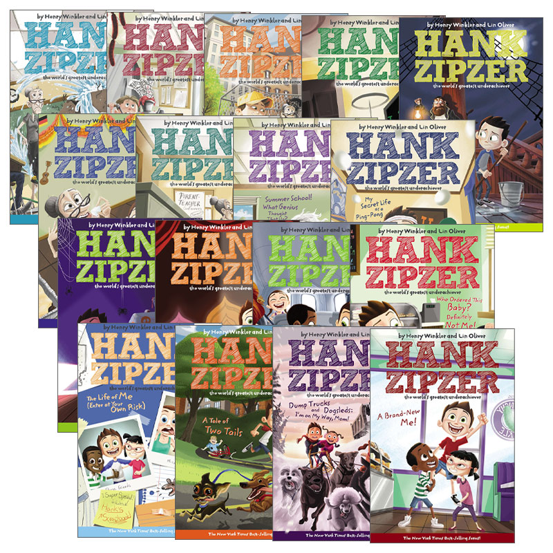 Hank Zipzer 汉克历险记系列17册进口原版英文书籍 书籍/杂志/报纸 儿童读物原版书 原图主图