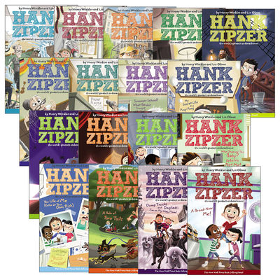 Hank Zipzer 汉克历险记系列17册进口原版英文书籍