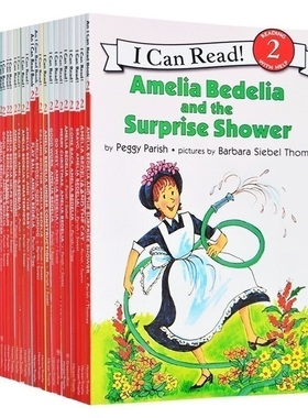 糊涂女佣第二阶段20册 i Can Read Amelia Bedelia 英文原版书 4-8岁儿童英语启蒙绘本读物 进口英语书籍 汪培珽推荐 Peggy Parish