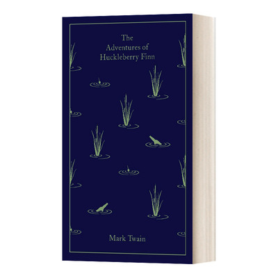 英文原版 The Adventures of Huckleberry Finn 企鹅经典布面精装版 哈克贝利费恩历险记 英文版 进口英语原版书籍