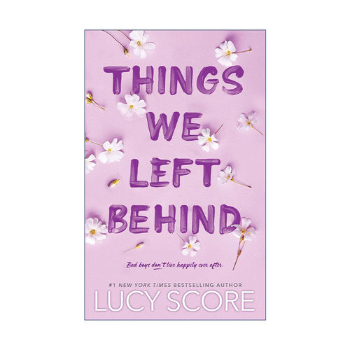 英文原版 Things We Left Behind Knockemout 03 我们留下的东西 北美晋江爱情小说 Lucy Score 英文版 进口英语原版书籍