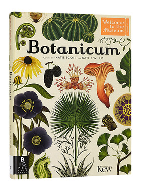 欢迎来到博物馆系列 植物博物馆 Botanicum 英文原版科普书 植物知识 英语科普读物 精装大开本 进口英语书籍 Big Picture Press