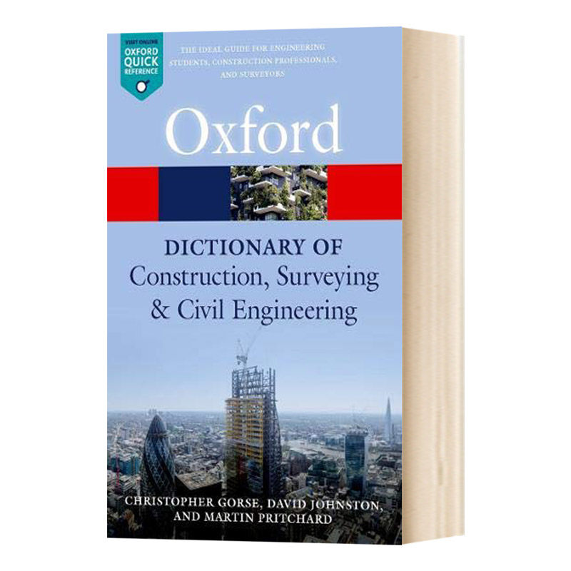 英文原版 A Dictionary of Construction Surveying and Civil Engineering 建筑 测量 土木工程词典 英文版 进口英语原版书籍