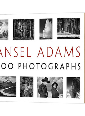 安塞尔亚当斯  Ansel Adams 摄影艺术画册 英文原版 400 Photographs 400幅黑白作品照片 英文版进口原版英语摄影艺术书籍