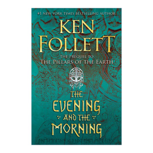 and 暗夜与黎明 小说 Evening 英文版 书籍 英文原版 精装 the The Ken 中世纪三部曲前传 Morning 进口英语原版 Follett