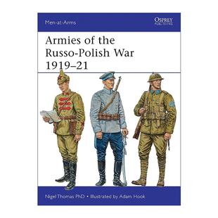 Russo 1919–21 Armies the 英文版 书籍 英文原版 军队系列 Polish 军队 苏波战争中 War 进口英语原版 历史上