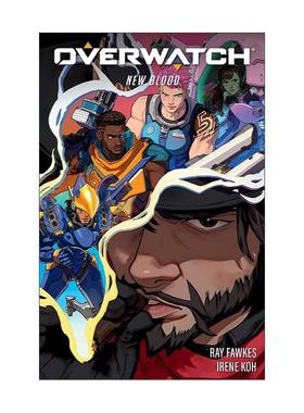英文原版 Overwatch New Blood 守望先锋 新鲜血液 1-5卷合集 黑马漫画 雷·福克斯 精装 英文版 进口英语原版书籍