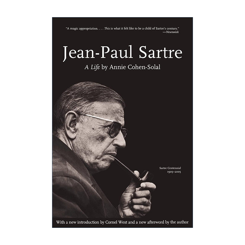 英文原版 Jean-Paul Sartre A Life 让·保罗·萨特传 哲学 存在与虚无 Annie Cohen-Solal 英文版 进口英语原版书籍