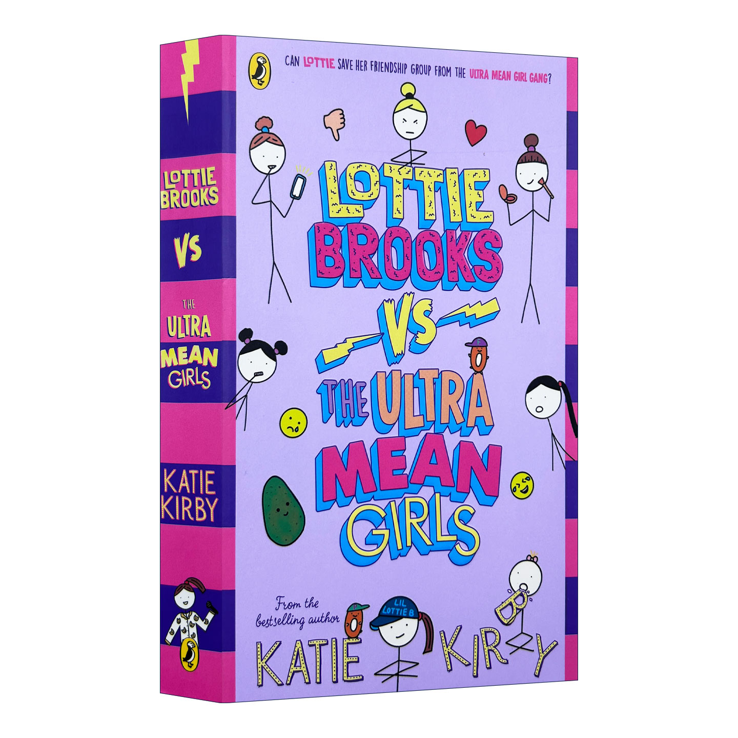英文原版 Lottie Brooks vs The Ultra Mean Girls 洛蒂极其尴尬的生活7 Katie Kirby儿童故事书 英文版 进口英语原版书籍