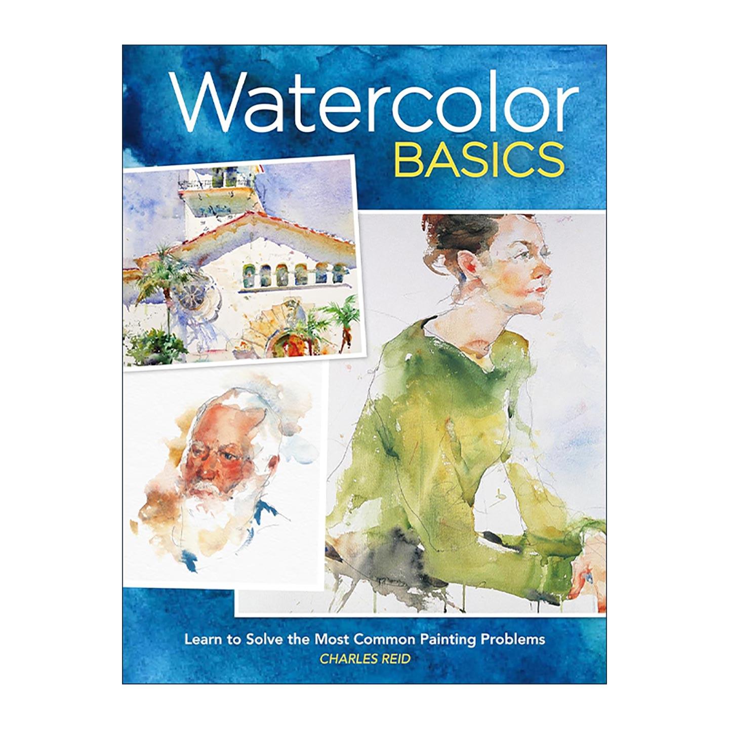 英文原版 Watercolor Basics 查尔斯·雷德水彩大师课 入门 学习解决常见的绘画问题 技巧指南 英文版 进口英语原版书籍