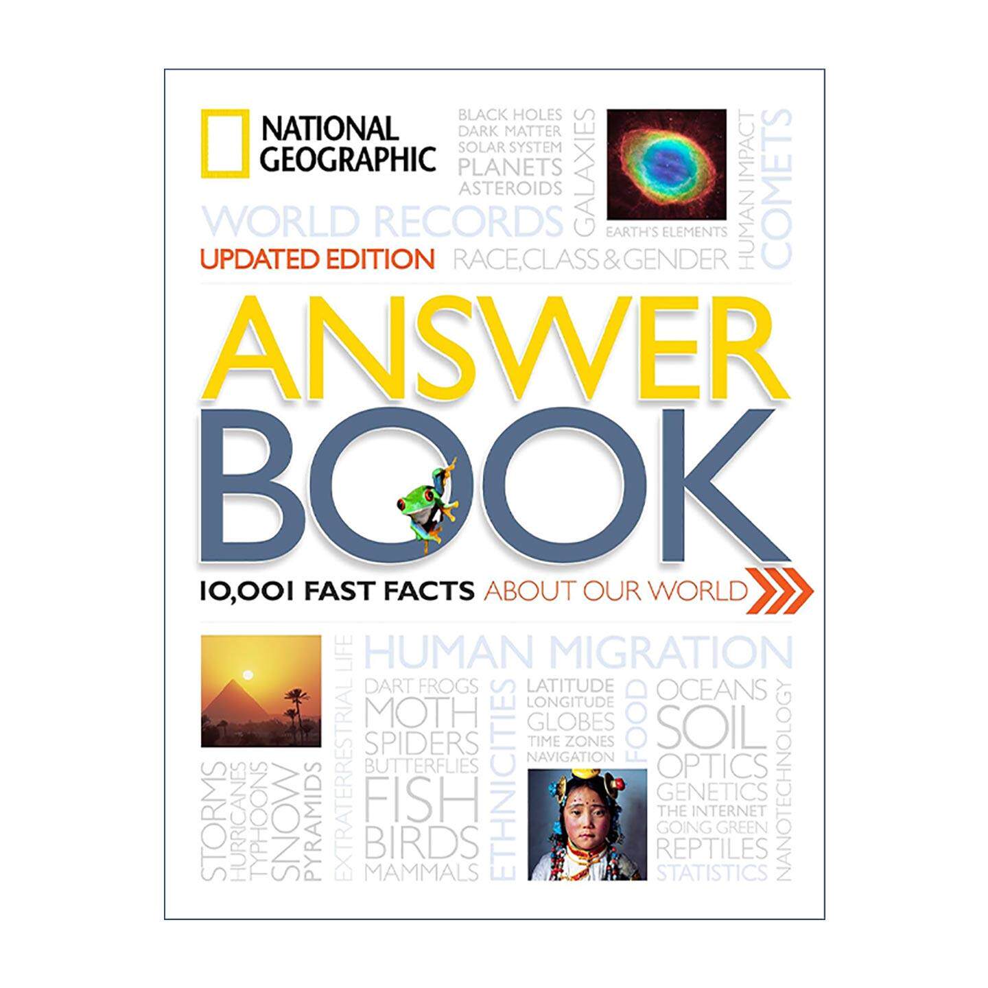 英文原版 National Geographic Answer Book 美国国家地理自然人文百科 更新版 精装 英文版 进口英语原版书籍