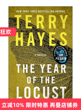 英文原版 The Year of the Locust 蝗年 精装  泰瑞·海耶斯悬疑新作 英文版 进口英语原版书籍
