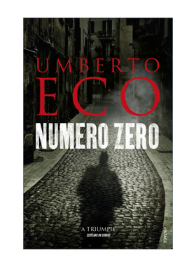 Numero Zero 试刊号 翁贝托·埃科进口原版英文书籍