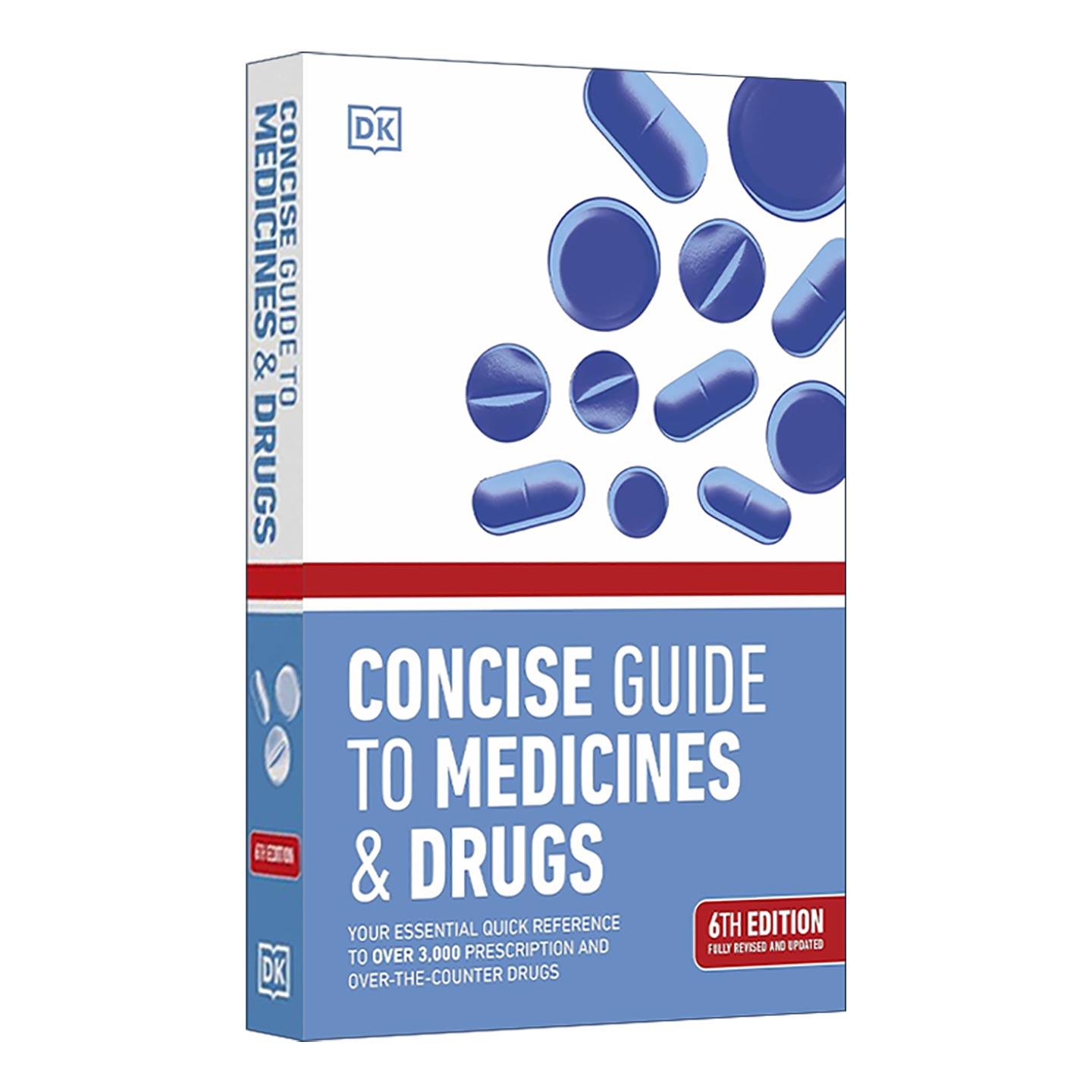 英文原版 Concise Guide to Medicines and Drugs DK医药简明指南 家庭备药指南 英文版 进口英语原版书籍
