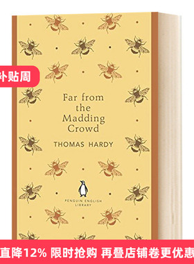 远离尘嚣 英文小说 Far From the Madding Crowd 英语文学名著 托马斯哈代长篇小说 The English Libary 进口英语书 Thomas Hardy