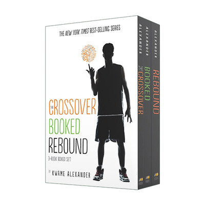 英文原版 The Crossover Series Boxed Set 乔希的球场 3册套装 前传+乔希球场+续集 纽伯瑞金奖小说 英文版 进口英语原版书籍