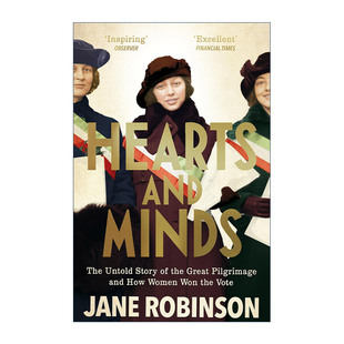 英文原版 Hearts And Minds 心灵与智慧 鲜为人知的伟大朝圣和女性如何赢得选举权 英文版 进口英语原版书籍