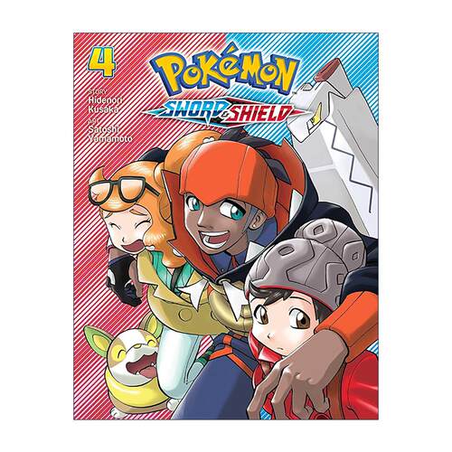 英文原版 Pokémon Sword & Shield Vol.4 精灵宝可梦 剑与盾 漫画卷4 英文版 进口英语原版书籍