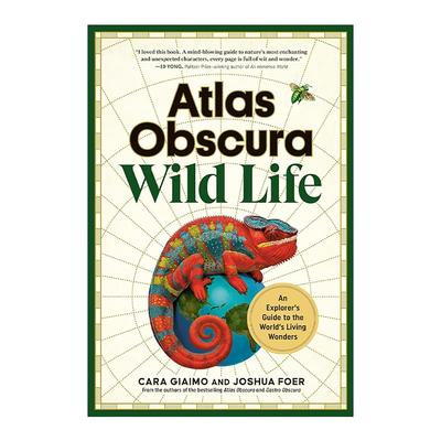 英文原版 Atlas Obscura Wild Life 秘境奇观 野性地球 全球生物奇迹探险指南 精装 英文版 进口英语原版书籍