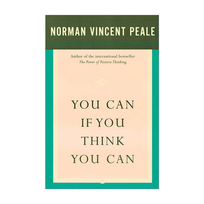 英文原版 You Can If You Think You Can 只要敢想你就行 诺曼文森特皮尔 英文版 进口英语原版书籍