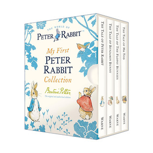 Peter First 彼得兔经典 Rabbit 故事集 Collection 四册套装 英文书籍 进口原版 精装