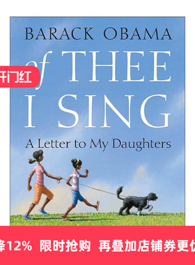英文原版 Of Thee I Sing 赞美你 奥巴马给女儿的信 儿童精装绘本 玩具船去航行插画师洛伦·朗 英文版 进口英语原版书籍