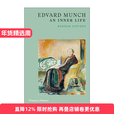 英文原版 Edvard Munch An Inner Life 爱德华蒙克 艺术家传记 英文版 进口英语原版书籍