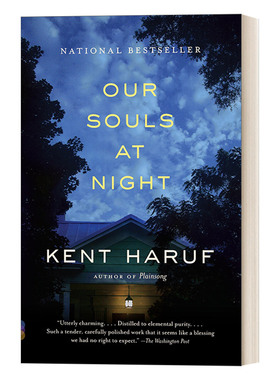 英文原版 Our Souls at Night Vintage Contemporaries 晚风如诉 Kent Haruf 美国国家畅销书 英文版 进口英语原版书籍