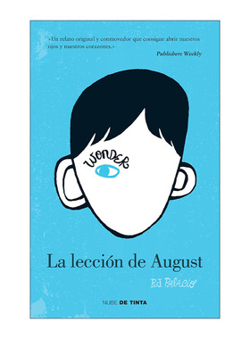 原版 Wonder La leccion de August Wonder 奇迹男孩 西班牙语版 R. J. Palacio 进口原版书籍