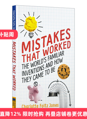 小错误 大发明 英文原版 Mistakes That Worked 儿童科普故事集 百科知识读物 进口英语原版书籍 Charlotte Foltz Jones